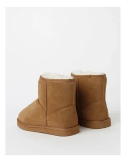 SOHO Aleah Slipper In Chestnut Sheepskin -Myer Clothing Shop 966135790 4 720x928