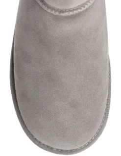 SOHO Aleah Slipper In Grey Sheepskin -Myer Clothing Shop 966135880 6 2 720x928