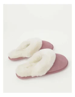 SOHO Felix Slipper In Pink Sheepskin In Pink -Myer Clothing Shop 966136150 5 1 720x928