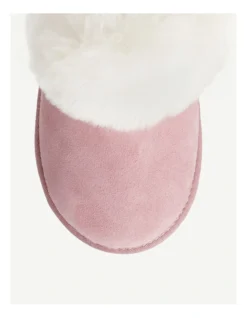 SOHO Felix Slipper In Pink Sheepskin In Pink -Myer Clothing Shop 966136150 6 1 720x928
