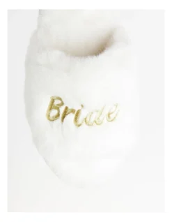SOHO Bride Slipper In White -Myer Clothing Shop 966136690 6 1 720x928