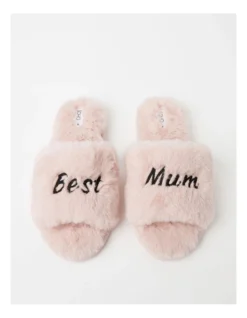 SOHO Best Mum Slipper In Blush