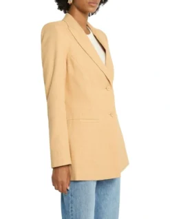 The Manifest Tailored Jacket In Brown -Myer Clothing Shop 966148570 3 720x928