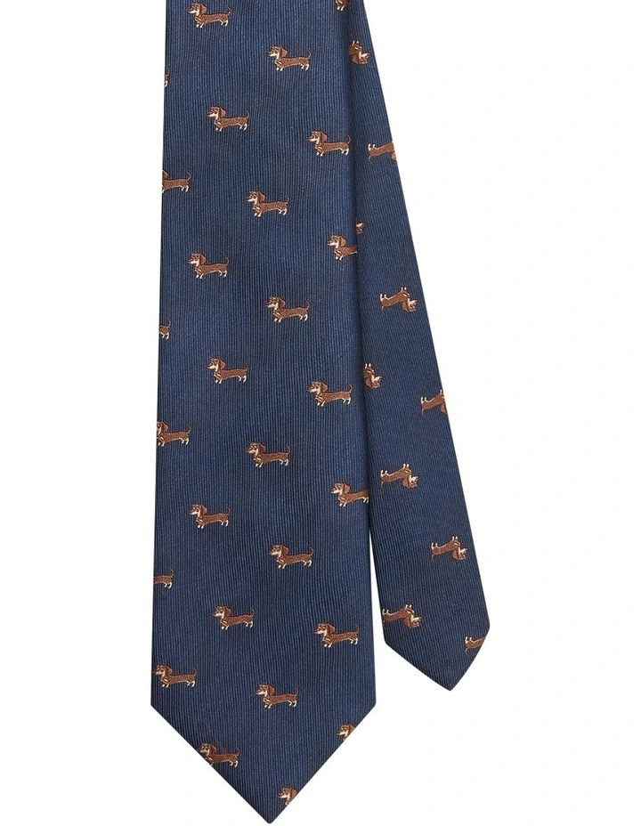 Dog Tie In Blue 1 Dog Tie In Blue