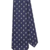 Floral Tie In Blue