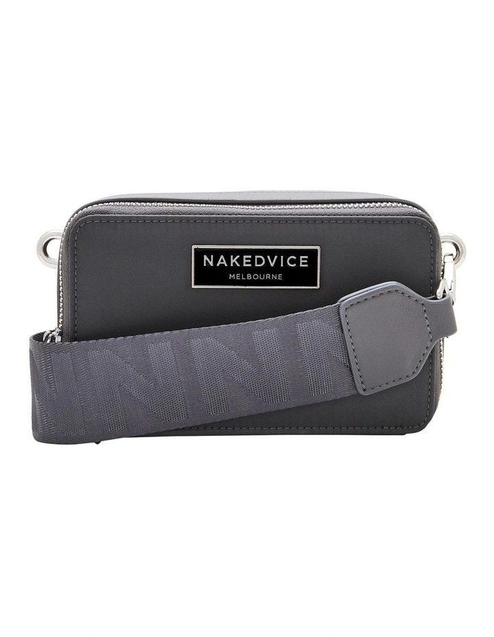 The Lexie Stone Crossbody Bag In Silver 1 The Lexie Stone Crossbody Bag In Silver