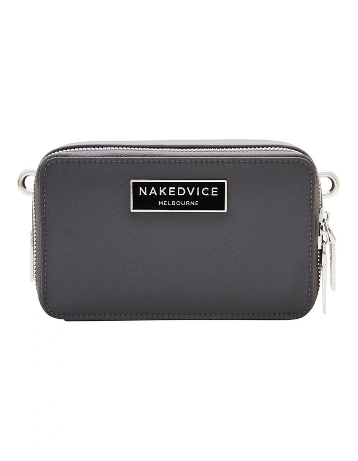 The Lexie Stone Crossbody Bag In Silver 2 The Lexie Stone Crossbody Bag In Silver - Image 2