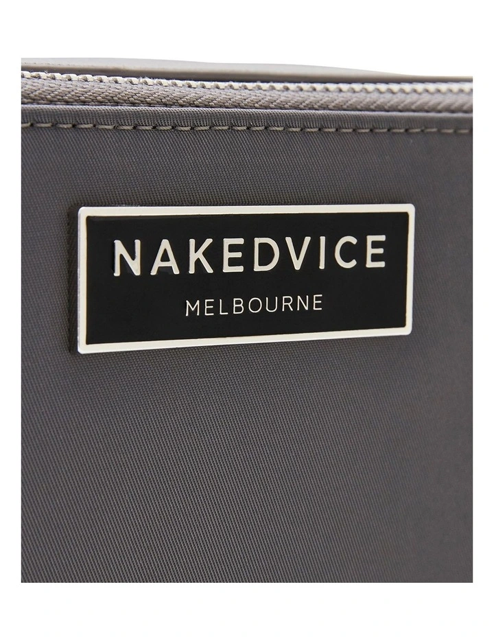 The Lexie Stone Crossbody Bag In Silver 5 The Lexie Stone Crossbody Bag In Silver - Image 5