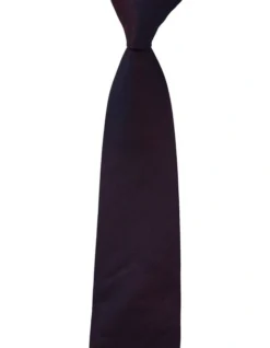 Gibson Textured Silk Slim Tie In Purple