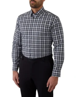 Cambridge Merricks Modern Fit Shirt In Denim -Myer Clothing Shop 966464830 3 720x928