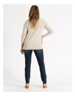 Regatta Recycled Cotton Blend Wardrobe Staple Slim Full Length Jean In Vintage Wash -Myer Clothing Shop 966491380 6 1 720x928