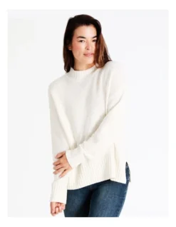 Regatta Fancy Knit Drop Shoulder Jumper In Ivory 11 Regatta Fancy Knit Drop Shoulder Jumper In Ivory -Myer Clothing Shop 966515680 5 720x928