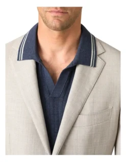 Wooldridge Single Breasted Jacket In Beige -Myer Clothing Shop 966529180 4 720x928