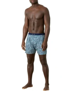 Taormina Printed Boxer Short In Seafoam -Myer Clothing Shop 966664810 4 720x928