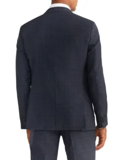 Van Heusen Tailored Prince Of Wales Check Suit Jacket In Blue -Myer Clothing Shop 966721150 3 1 720x928