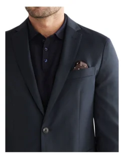 Van Heusen Tailored Puppytooth Suit Jacket In Navy -Myer Clothing Shop 966721330 3 720x928