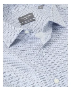 Van Heusen Slim Long Sleeve Circle Print Shirt In Blue 7 Van Heusen Slim Long Sleeve Circle Print Shirt In Blue -Myer Clothing Shop 966725110 4 720x928
