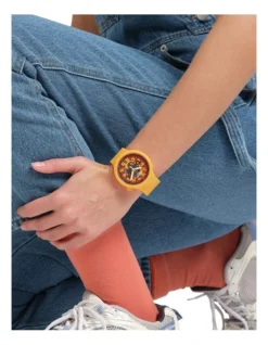Swatch Fresh Watch In Orange -Myer Clothing Shop 966791170 4 720x928