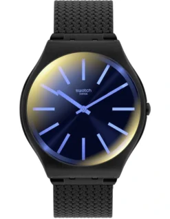 Swatch Cross Spectrum Watch In Black