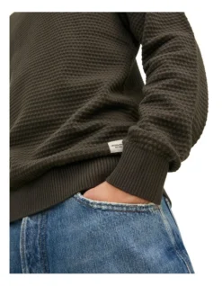 Jack & Jones Atlas Knit Pullover In Rosin 9 Jack & Jones Atlas Knit Pullover In Rosin -Myer Clothing Shop 966808000 4 720x928