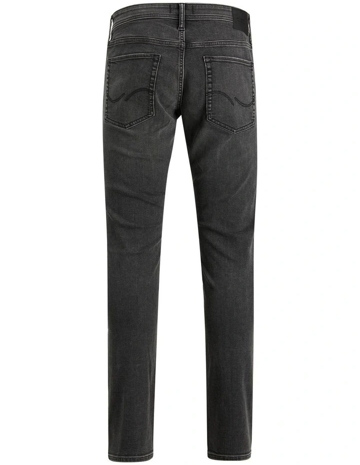 Jack & Jones Glenn Original Denim Jeans In Black 2 Jack & Jones Glenn Original Denim Jeans In Black - Image 2