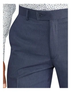 Van Heusen Tailored End On End Trouser In Blue 5 Van Heusen Tailored End On End Trouser In Blue -Myer Clothing Shop 966842740 3 720x928