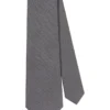 Van Heusen Self Check Tie In Grey