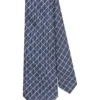 Van Heusen Check Tie In Blue