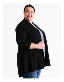 Regatta Sustainable Viscose Blend Edge To Edge Knit Travel Cardigan In Black 13 Regatta Sustainable Viscose Blend Edge To Edge Knit Travel Cardigan In Black -Myer Clothing Shop 966877390 7 720x928