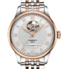 Tissot Le Locle Powermatic 80 Open Heart T0064072203302 Watch In Rose Gold