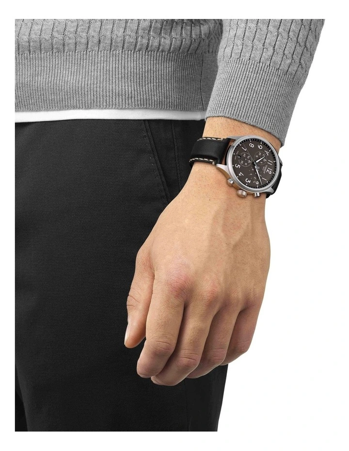 Tissot Chrono XL T1166171606200 Watch In Anthracite 2 Tissot Chrono XL T1166171606200 Watch In Anthracite - Image 2