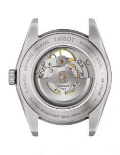 Tissot Gentleman Powermatic 80 Open Heart T1274071103101 Watch In Silver -Myer Clothing Shop 966983860 4 720x928