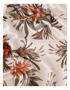 Nouveau Placement Printed Headscarf In Pink -Myer Clothing Shop 966998620 3 720x928