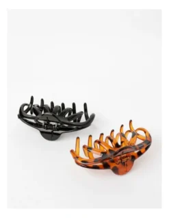 2 Pack Large Octopus Claw Clip In Black -Myer Clothing Shop 966998890 966999340 4 720x928
