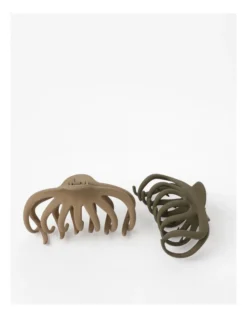 2 Pack Large Octopus Claw Clip In Natural -Myer Clothing Shop 966998890 966999430 3 720x928