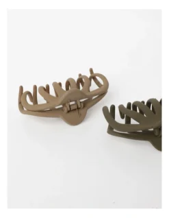 2 Pack Large Octopus Claw Clip In Natural -Myer Clothing Shop 966998890 966999430 5 720x928