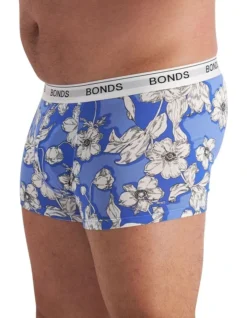 Bonds Guyfront Trunk 3-Pack In Blue 7 Bonds Guyfront Trunk 3-Pack In Blue -Myer Clothing Shop 967005010 3 720x928