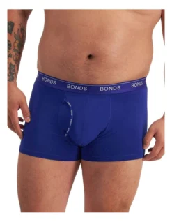 Bonds Guyfront Trunk 3-Pack In Blue 9 Bonds Guyfront Trunk 3-Pack In Blue -Myer Clothing Shop 967005010 5 720x928