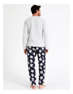 Family Bugs Long Sleeve PJ Set In Grey -Myer Clothing Shop 967030570 6 720x928