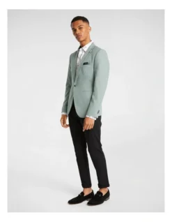 Felix Stretch Blazer In Green 12 Felix Stretch Blazer In Green -Myer Clothing Shop 967355470 6 720x928