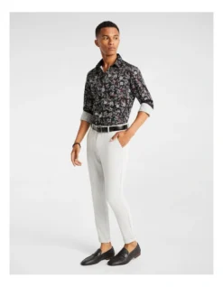 York Slim Cropped Chino In Grey -Myer Clothing Shop 967372840 4 720x928