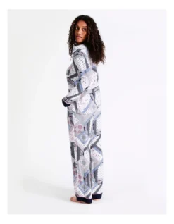 SOHO Jada Viscose Long Sleeve PJ Set In Scarf Print -Myer Clothing Shop 967375450 6 720x928