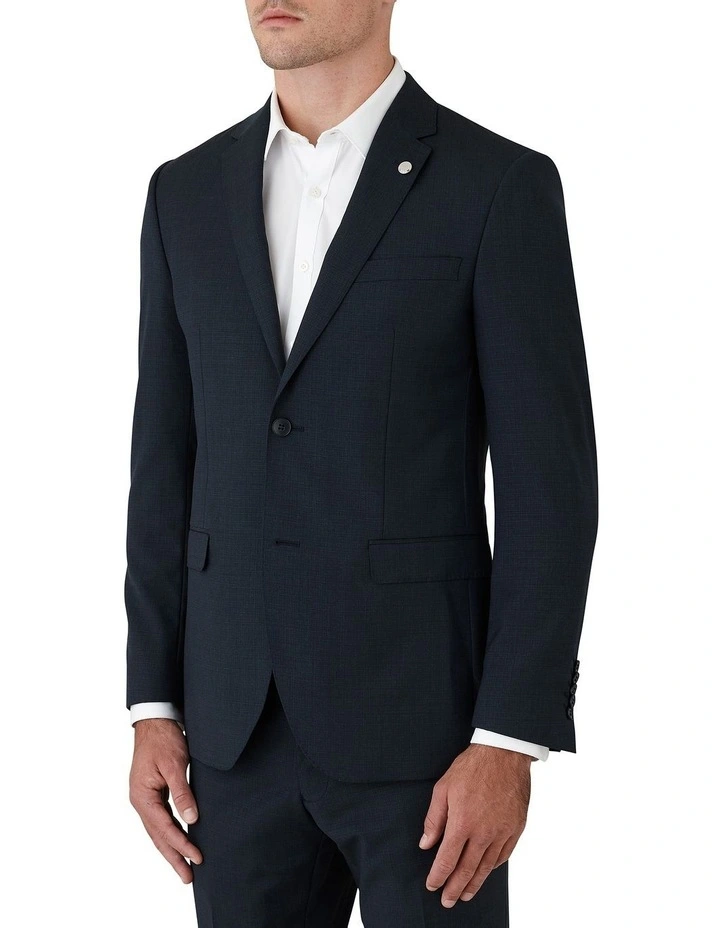 Gibson Nitro Slim Fit Jacket In Petrol 3 Gibson Nitro Slim Fit Jacket In Petrol - Image 3