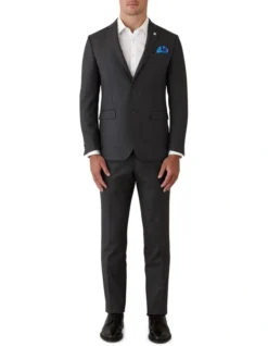 Gibson Caper Slim Fit Trousers In Grey -Myer Clothing Shop 967447630 5 720x928