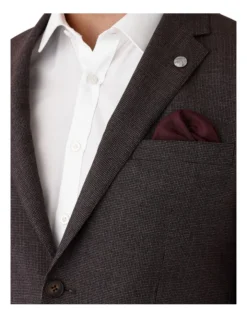 Gibson Nitro Slim Fit Jacket In Purple -Myer Clothing Shop 967448800 4 720x928