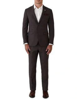 Gibson Nitro Slim Fit Jacket In Purple -Myer Clothing Shop 967448800 5 720x928