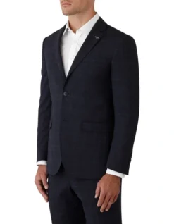 Gibson Ayden Slim Fit Jacket In Navy -Myer Clothing Shop 967449340 3 720x928