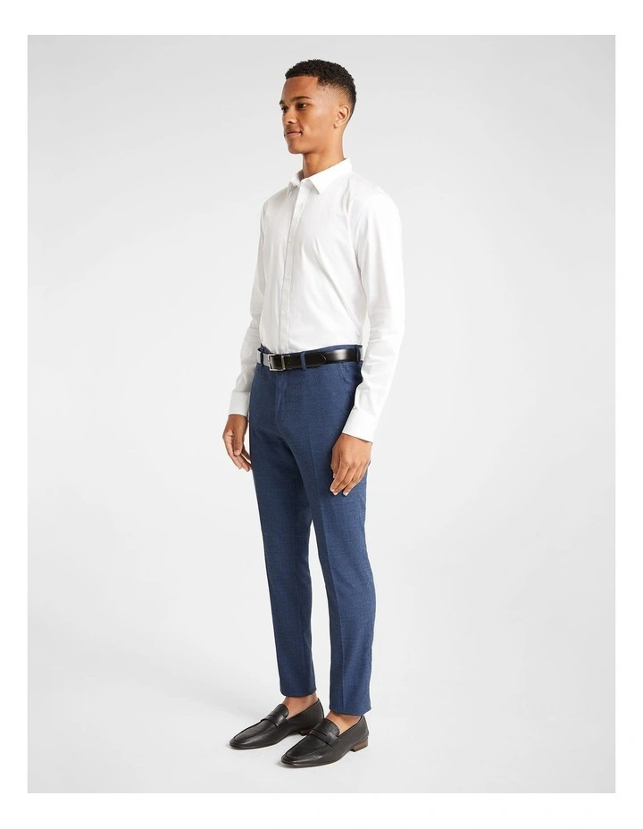Shine Skinny Dress Pant In Blue 4 Shine Skinny Dress Pant In Blue - Image 4