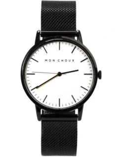 Classic Mesh Watch 38mm In White/Black