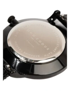 Classic Mesh Watch 38mm In White/Black 6 Classic Mesh Watch 38mm In White/Black -Myer Clothing Shop 967503340 3 720x928